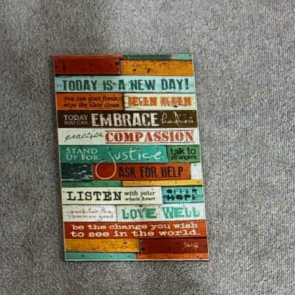 Inspirational Wall Art with Colorful Quotes